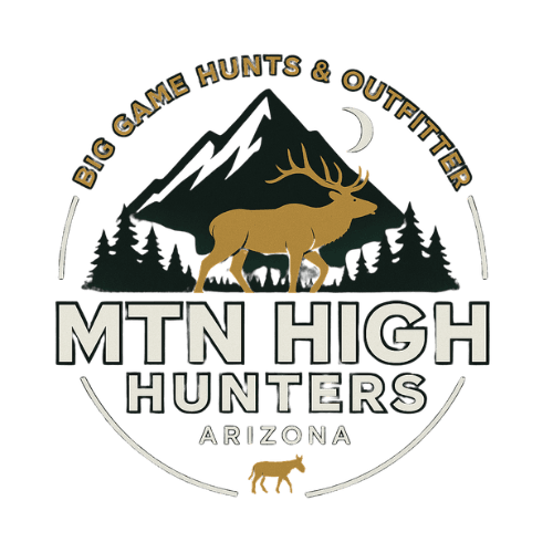 MTN HIGH HUNTERS Logo - Arizona's Premier Hunting Outfitters in White Mountains